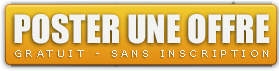 Poster une offre gratuitement